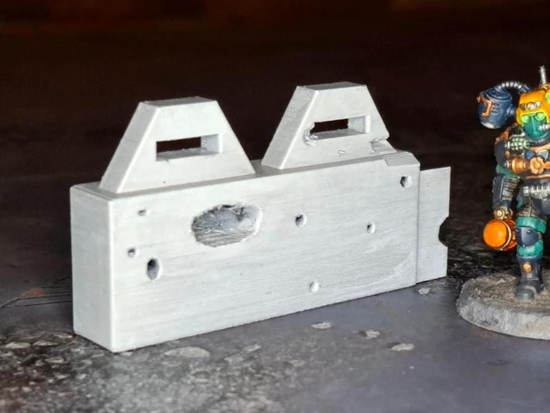 Small Concrete Block Defence