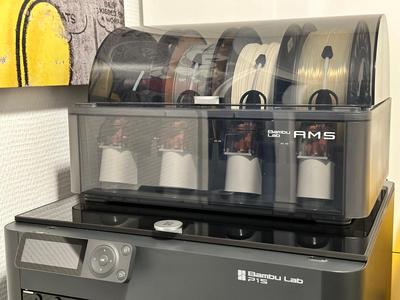 Bambu Lab P1 / X1 Slim glass riser (fixed failed to retract error)