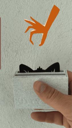 Cat-in-a-box Toothpick dispenser