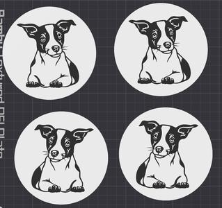 Jack Russell Coaster Untersetzer Snoop