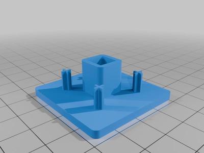 4040 V slot cap with button