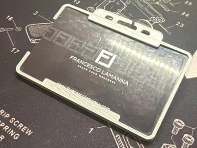 Keycard / ID Card Holder Orizontal version
