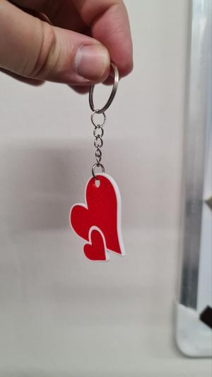 hearts - Keychain