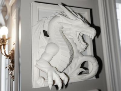 Dragon Stone Relief
