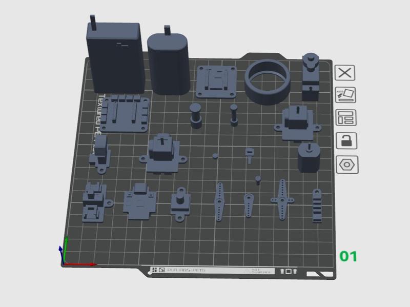 CyberBrick Hardware Kit Components