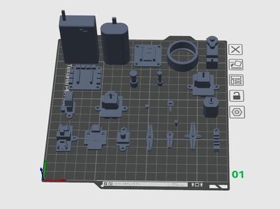CyberBrick Hardware Kit Components