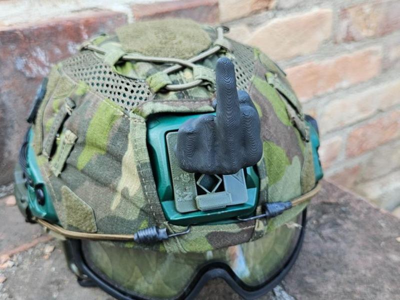 NVG Clip – Middle Finger