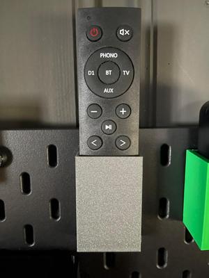 Ikea Skadis Argon remote holder