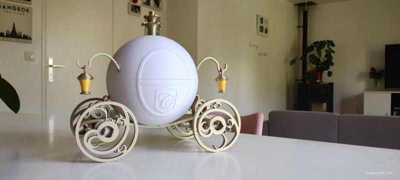 cinderella's carriage / carrosse de cendrillon