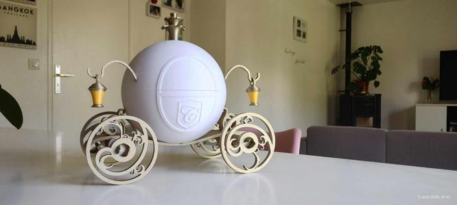 cinderella's carriage / carrosse de cendrillon