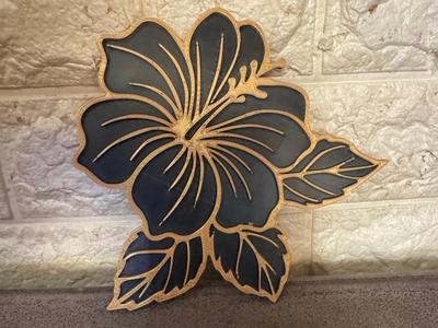 Hibiscus Wall Decor