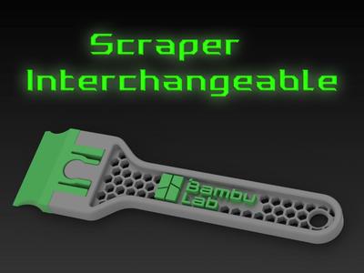 Interchangeable Blade Scraper - Bambu Lab