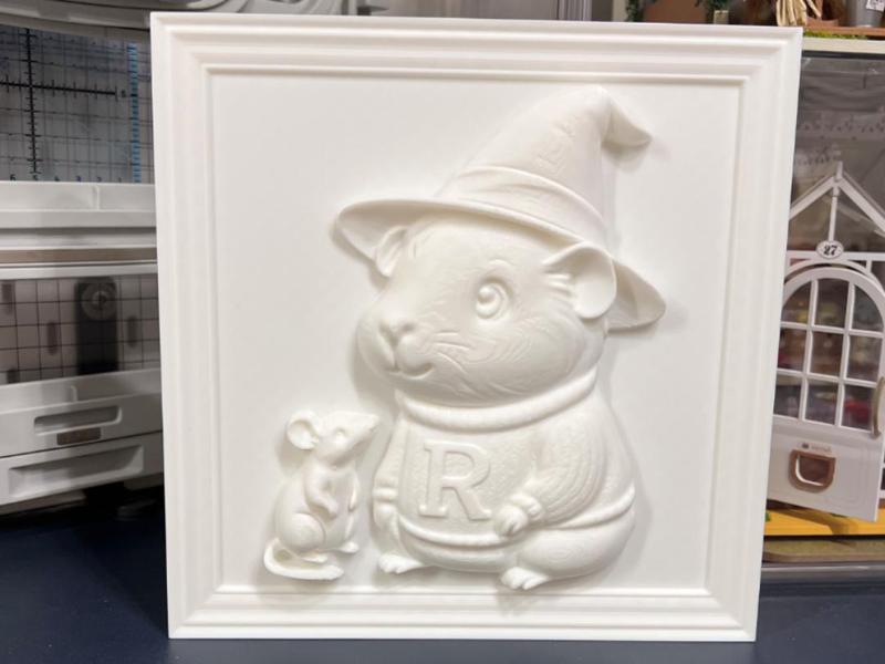 Guinea Pig Ron 3D Relief (Harry Potter) Image