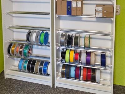 FilaBilly 20mm Rohre Ikea Billy Filament halter