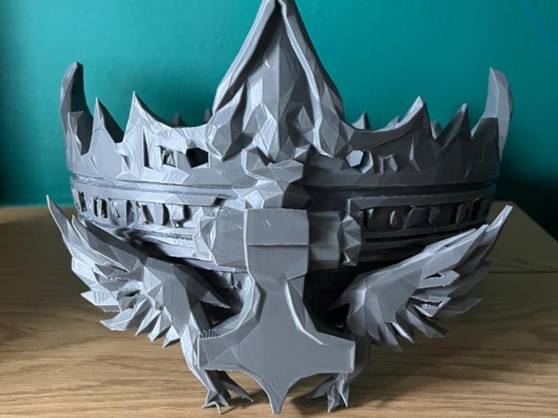 viking style crown