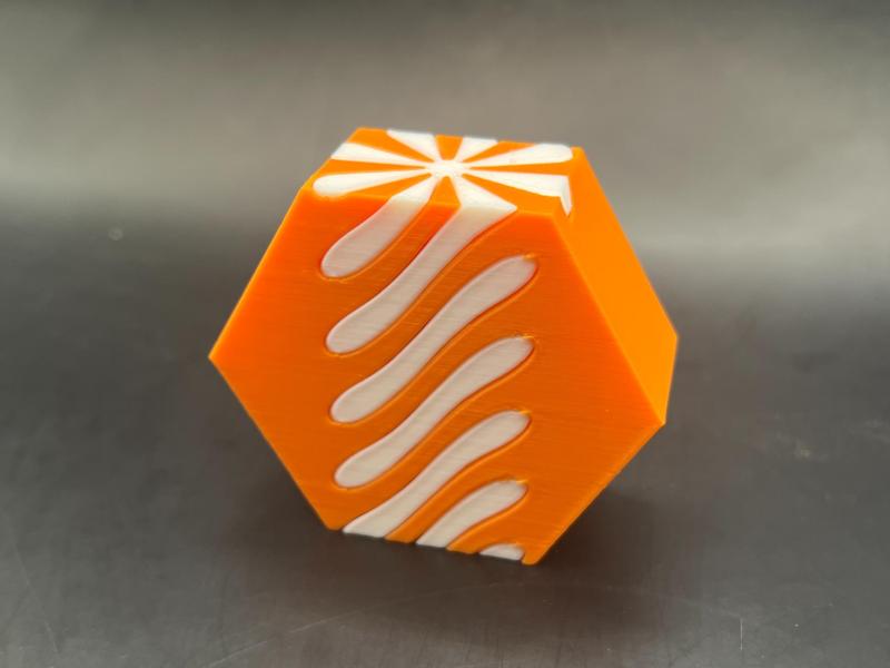 Impossible Passthrough Fidget Hexagon