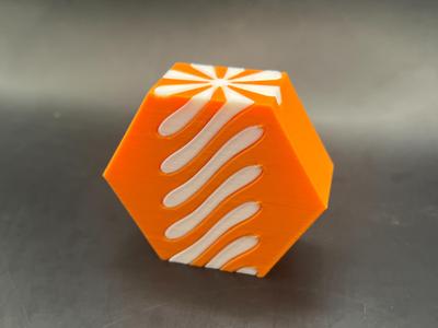 Impossible Passthrough Fidget Hexagon