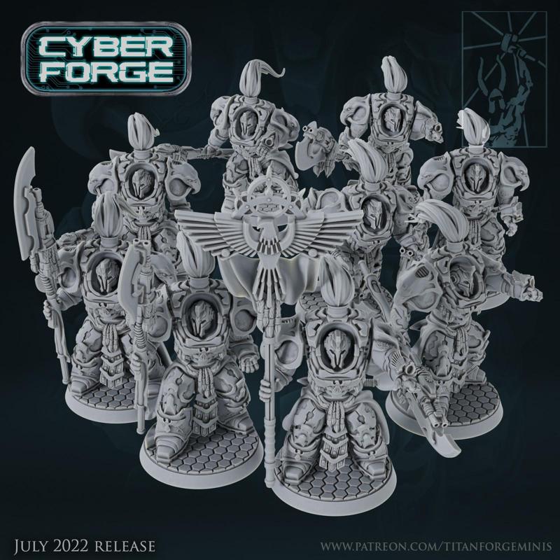 Cyber Forge Anniversary Route 77 Fidelis Custodes