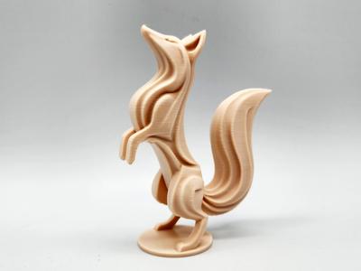 Dancing Fox Sculpture