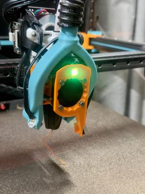 Mantis CPAP Part Cooler Duct Rapido and LED lights