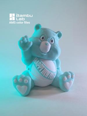 Baby New Year Bear Ornament