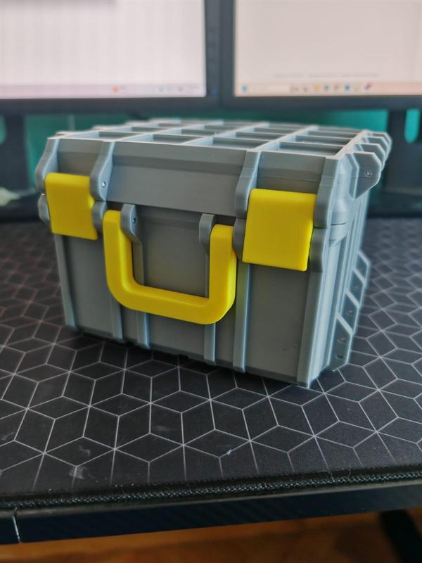 Full stackable gridfinity box 18x13cm
