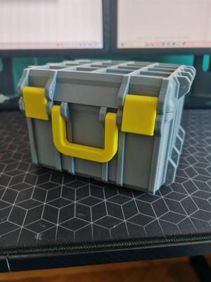 Full stackable gridfinity box 18x13cm