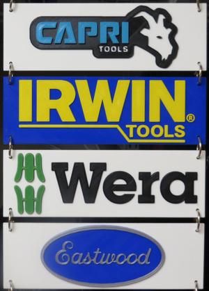 Tool Logos #4  (Capri, Eastwood, Irwin, Wera)