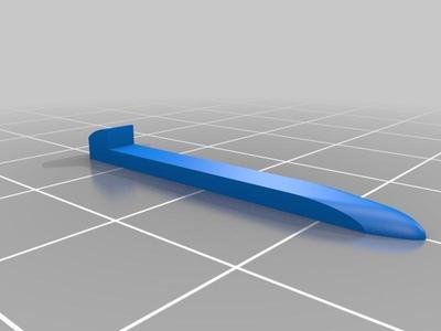 Pocket knife replacement toothpick