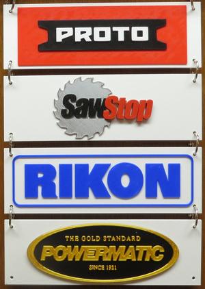Tool Logos #10  (Powermatic, Proto, Rikon, SawStop)
