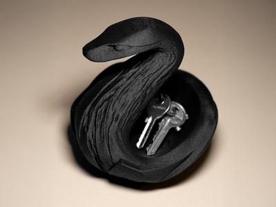 Small Snake Bowl Decor