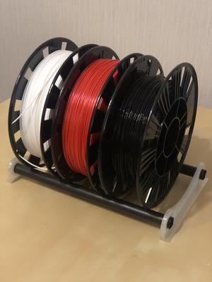 Simple Fast 16mm PVC pipe Universal spool holder REMIX