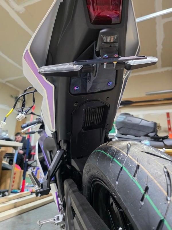 2025 Yamaha R3 Tail Tidy Fender Eliminator