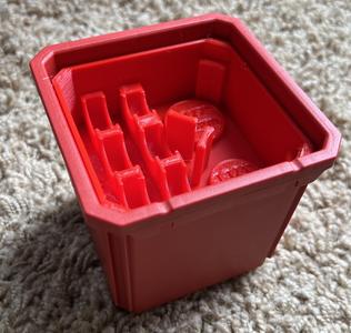 Milwaukee Pack Out Nesting Bin for Rotary Wheels