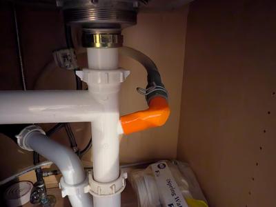 Dishwasher Drain Elbow