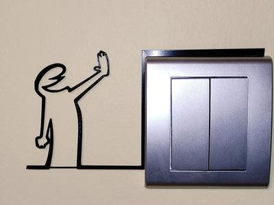 Funny Light Switch Gadget – La Linea Balum 34