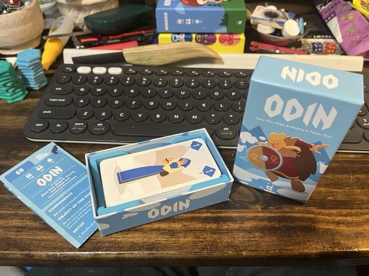 Odin Card Game Insert