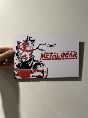 Metal Gear Solid - Hueforge Print