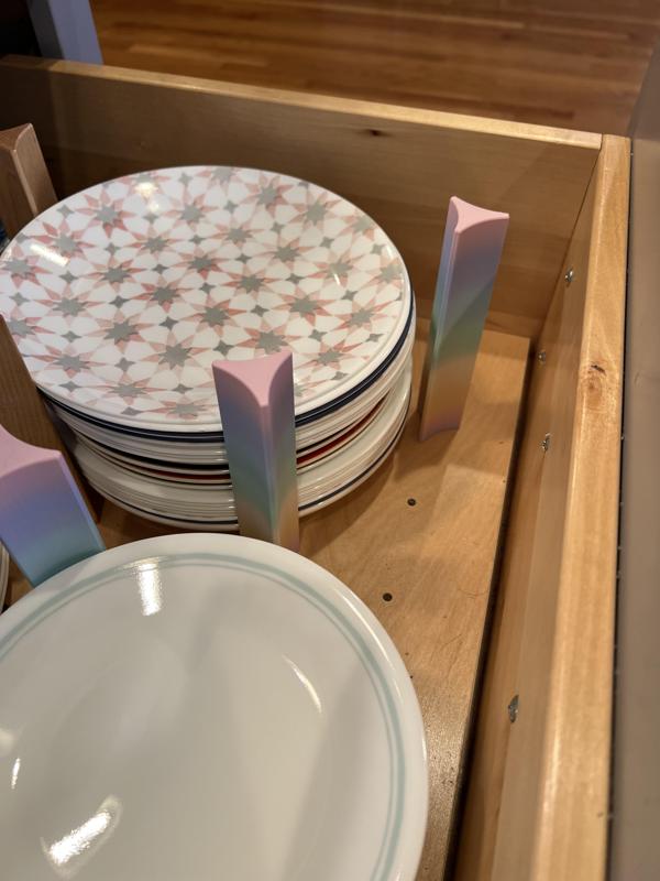 Cabinet Dish Drawer Peg