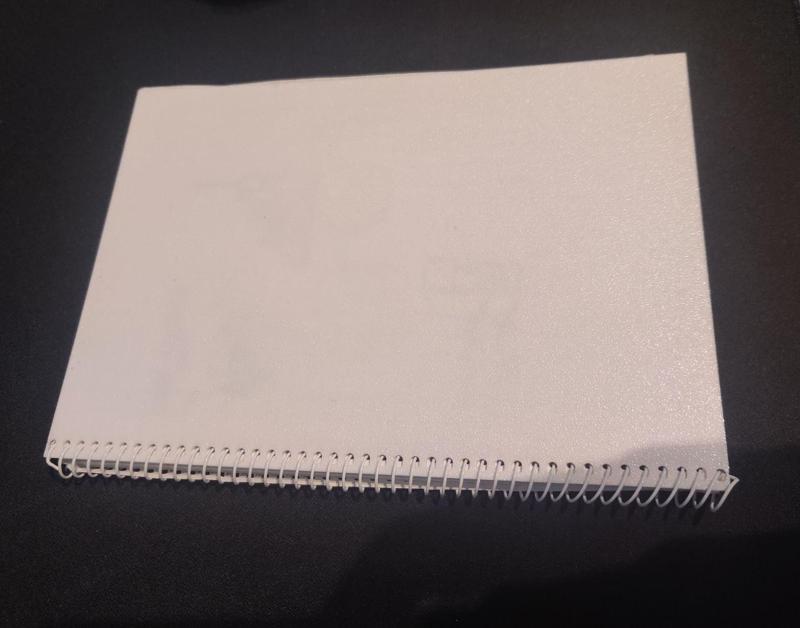 A5 Spiral notebook cover