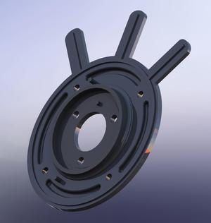 Husqvarna automower motor mounting plate 25mm