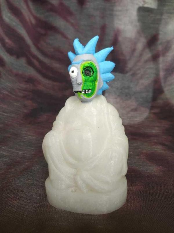 Zombie Rick Buddha Incense Holder