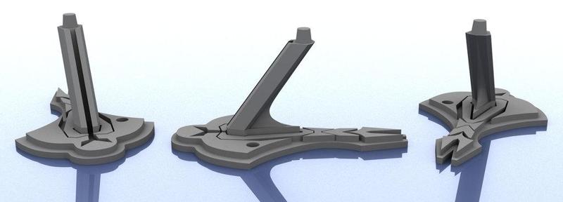 Micro Machines - Star Trek Stands - Cardassia