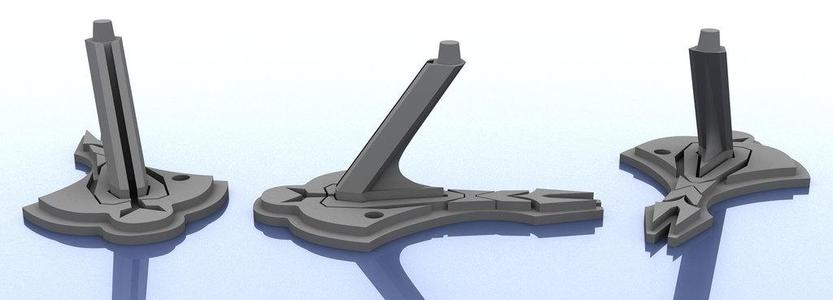 Micro Machines - Star Trek Stands - Cardassia