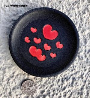 Coaster - hearts (version2)