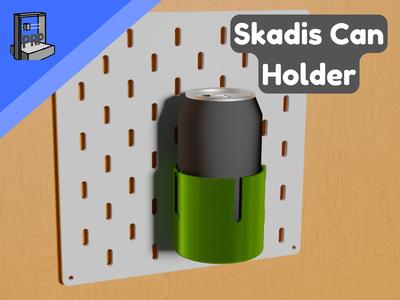Skadis Can Holder