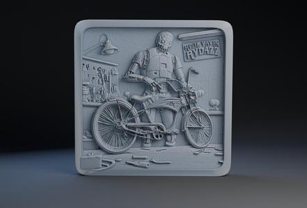 Off Duty in the Outer Rim : K2S0s Low Rider Bicycle Club : The Real Yavin Rydazz