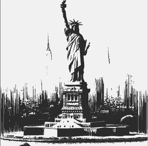 Statue of Liberty Lamp/Deco With Easy Solution To Change Front !