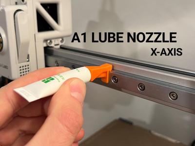 A1 / A1 Mini Lube Nozzle - X-Axis Lubrication