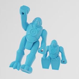 Galapagos Penguin – Animal Warriors (Print-in-place) - 3D Toy Zone